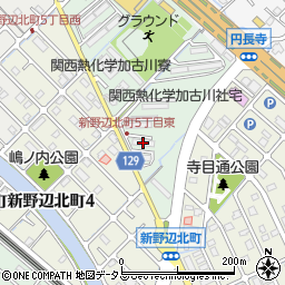 関西熱化学加古川社宅Ｂ周辺の地図