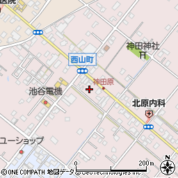 静岡県浜松市中央区西山町2279周辺の地図