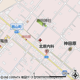 静岡県浜松市中央区西山町2158周辺の地図