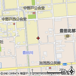 静岡県磐田市豊田599周辺の地図
