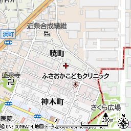 大阪府守口市暁町2周辺の地図