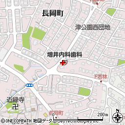 増井内科・歯科周辺の地図