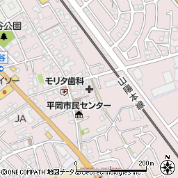 兵庫県加古川市平岡町西谷116周辺の地図