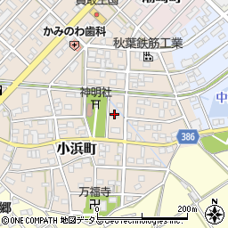 愛知県豊橋市小浜町83周辺の地図