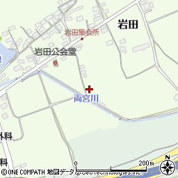 岡山県赤磐市岩田199-3周辺の地図