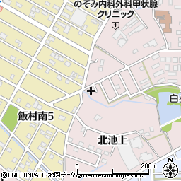 愛知県豊橋市飯村町高山18周辺の地図