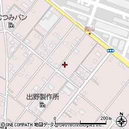 静岡県浜松市中央区西山町119周辺の地図