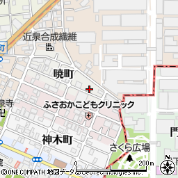 大阪府守口市暁町4-23周辺の地図