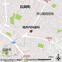 増井内科周辺の地図
