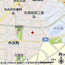 愛知県豊橋市小浜町132周辺の地図
