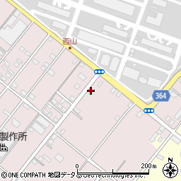 静岡県浜松市中央区西山町21周辺の地図