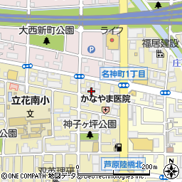 和泉文化周辺の地図