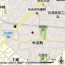 愛知県豊橋市小浜町46周辺の地図