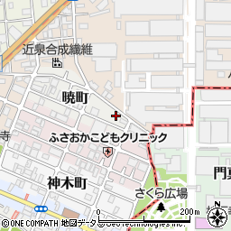 大阪府守口市暁町4-14周辺の地図