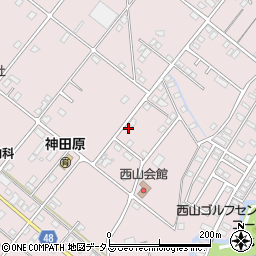 静岡県浜松市中央区西山町2060周辺の地図
