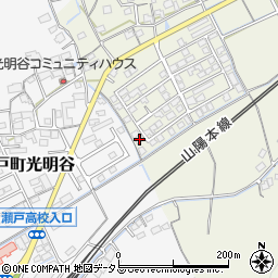 岡山県岡山市東区瀬戸町寺地537-33周辺の地図