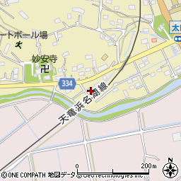 静岡県湖西市太田891周辺の地図
