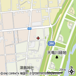 静岡県浜松市中央区中野町2795周辺の地図