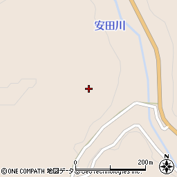 広島県神石郡神石高原町安田282周辺の地図