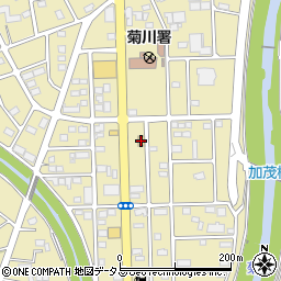 ファミリーマート菊川加茂店周辺の地図