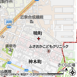 大阪府守口市暁町1-15周辺の地図