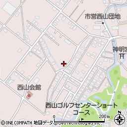 静岡県浜松市中央区西山町2045周辺の地図
