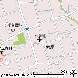 静岡県磐田市東原296周辺の地図