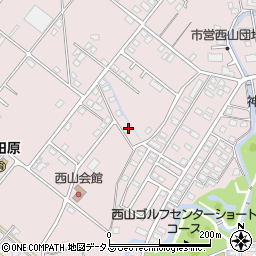 静岡県浜松市中央区西山町2047周辺の地図