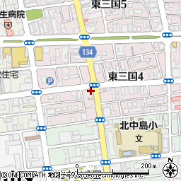 個別指導キャンパス　東三国校周辺の地図