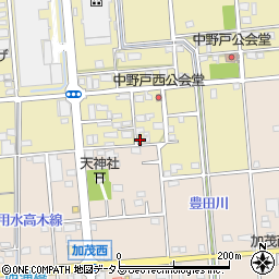 静岡県磐田市豊田761-1周辺の地図