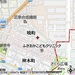 大阪府守口市暁町4-27周辺の地図