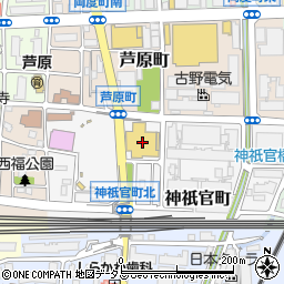 兵庫トヨタ自動車西宮店周辺の地図