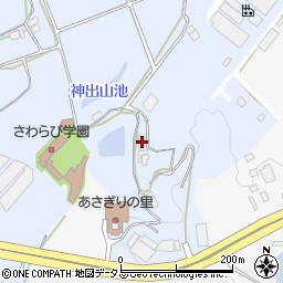 円応教神出教会周辺の地図
