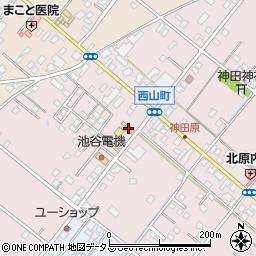 静岡県浜松市中央区西山町2321周辺の地図