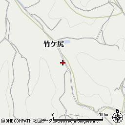 愛知県知多郡南知多町内海竹ケ尻周辺の地図