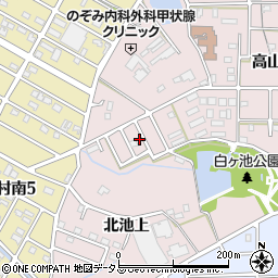 愛知県豊橋市飯村町高山22-19周辺の地図