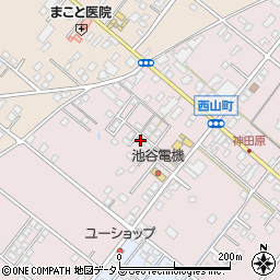 静岡県浜松市中央区西山町2315周辺の地図