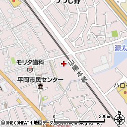 兵庫県加古川市平岡町西谷33周辺の地図