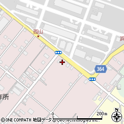 静岡県浜松市中央区西山町18周辺の地図