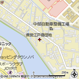 県営江戸橋団地周辺の地図