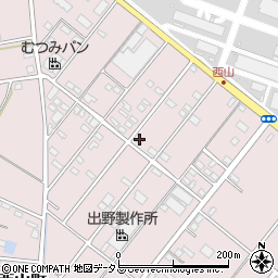 静岡県浜松市中央区西山町120周辺の地図