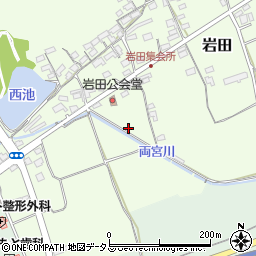 岡山県赤磐市岩田144周辺の地図