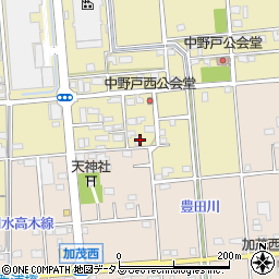 静岡県磐田市豊田761-2周辺の地図