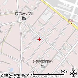 静岡県浜松市中央区西山町113周辺の地図