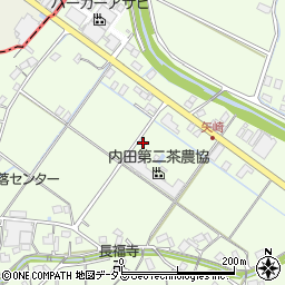 静岡県菊川市中内田2363-2周辺の地図