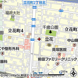ＪＡ兵庫六甲立花周辺の地図