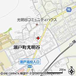 岡山県岡山市東区瀬戸町光明谷240周辺の地図