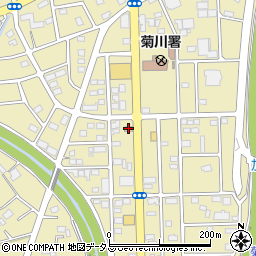 すき家菊川加茂店周辺の地図
