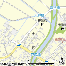 静岡県牧之原市勝俣1750周辺の地図