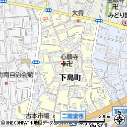 大阪府門真市下島町周辺の地図